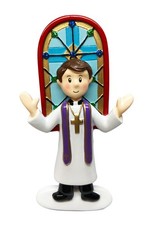 Pastor / Priest Personalized Christmas Tree Ornament