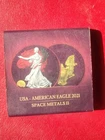 2021 T1 Eagle.999 silver /Yellow Gold Ruthenium  # 341/500 SPACE METALS II