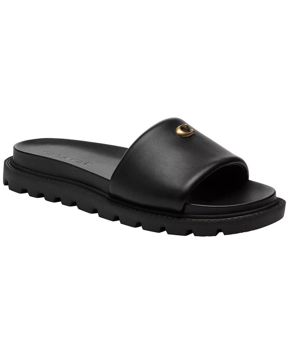 Coach Black Sandals for Women for sale - eBay