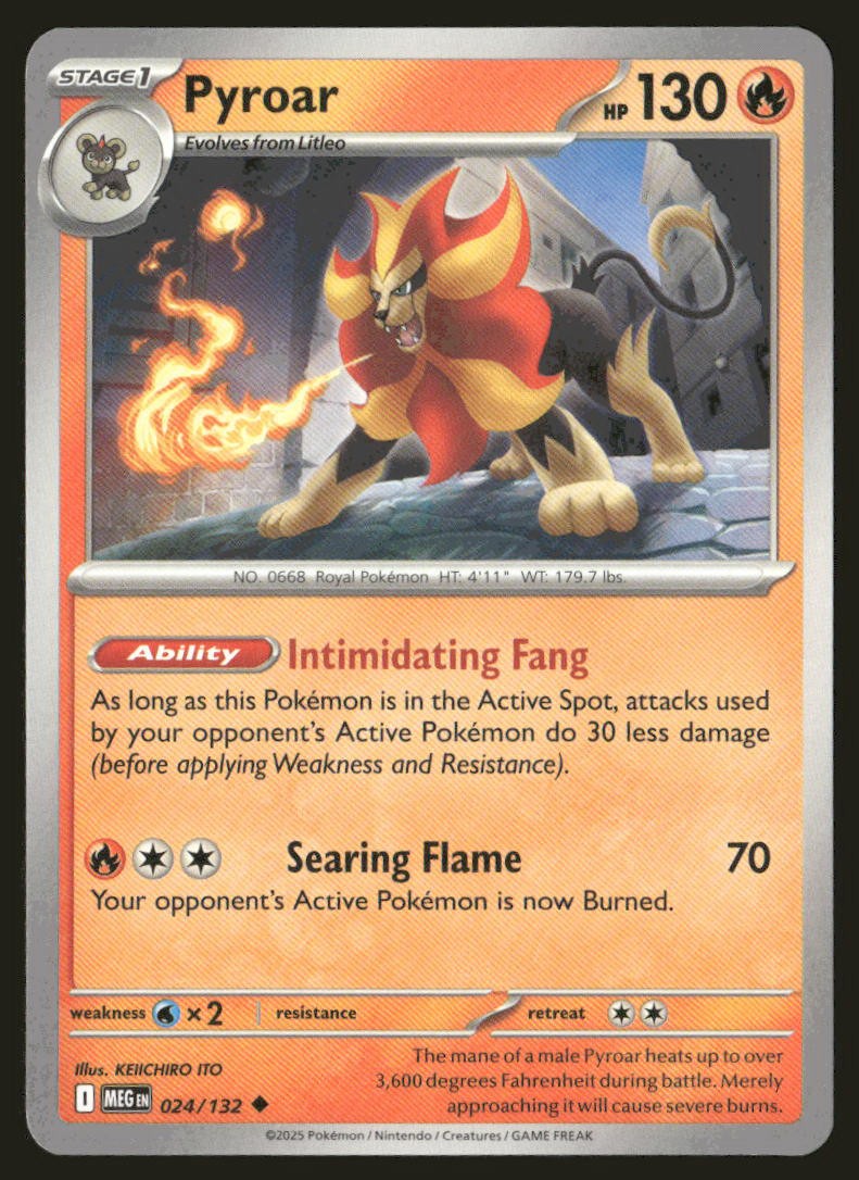 ME01: Mega Evolution #024/132 Pyroar