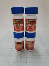 4x Kirkland Signature Sleep Aid Doxylamine Succinate 25 Mg  96ct 