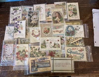VTG Postcards Lot Of 25 Various Topics Some Blank Some Used