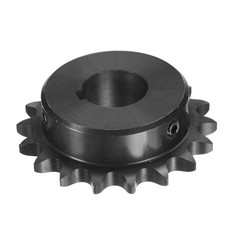  50 Chain Roller Sprocket B Type, 1-1/4" Bore 18 Tooth Keyway with Set Screws