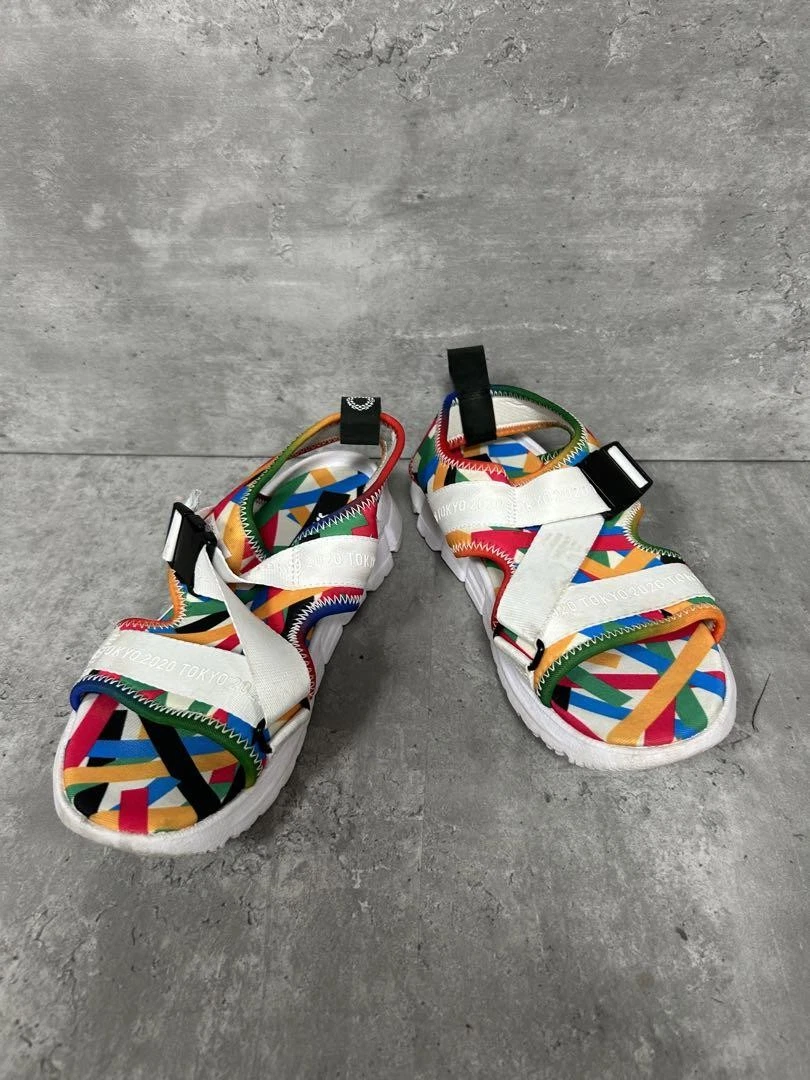 sandali olimpici asics Tokyo 2020 misura 25 cm multicolore Giappone edizione limitata