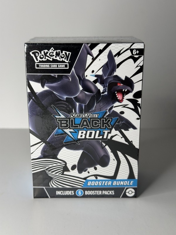 Pokémon TCG Scarlet & Violet Black Bolt Booster Bundle Factory Sealed