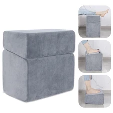 ROYALAY Adjustable Foot Rest Under Desk for Office, High-Density Foam Foot Re...