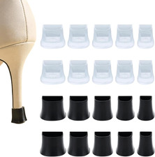 10 Paar Absatzschoner High Heels, Absatzschutz, High Heel Protector, Transparent