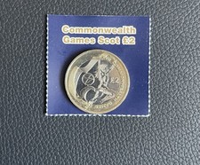 2002 Commonwealth Games Scotland £2 Coin