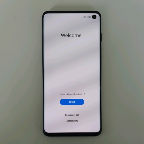 Samsung Galaxy S10 128GB Prism Black Entsperrt Top Zustand Dual Sim