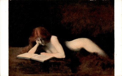 Henner, Paris, J.-J. Henner, Musee du Louvre, Ecole Postcard