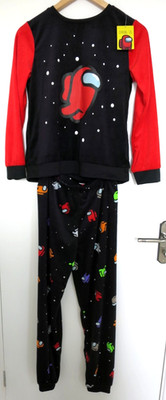Neu AMONG Us Unisex Kinder Toikido Velour Set Größe 11-12 Jahre 152 cm