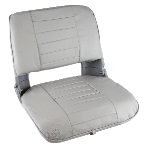 Wise Pro Style Clamshell Fold Down Fishing Seat - Grey - Picture 1 of 1