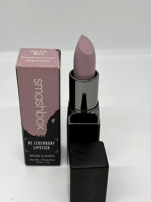 Smashbox Be Legendary Lipstick   Fair Play Matte   New in Box discontinued