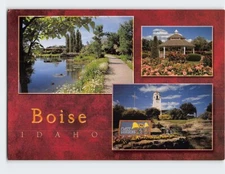 Postcard Multiple View At Boise Idaho