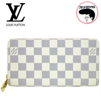 LOUIS VUITTON ZIPPY WALLET ダミエアズール Louis Vuitton Damier Azur Zippy Wallet | eBay