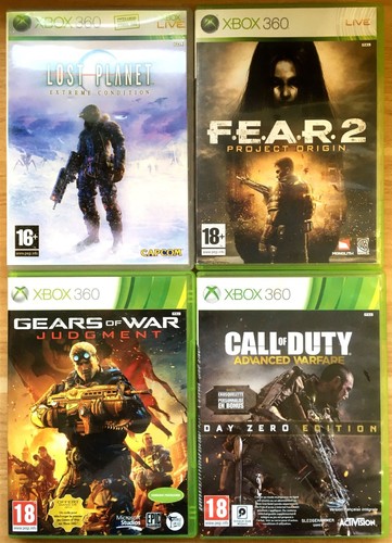 Lot de jeux Microsoft XBOX 360 - 7 jeux au total - Parfait état - Livraison gratuite | eBay