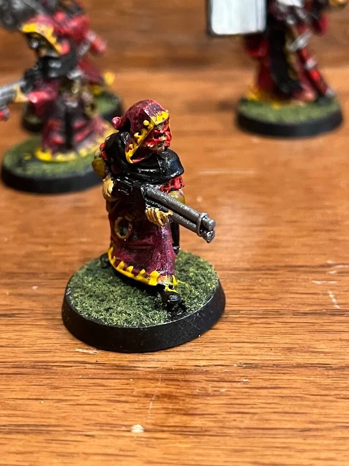 Painted Cawdor Redemptionists Gang Necromunda Large Metal Collection Citadel Lot - Image 4 of 4