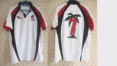 Maillot Rugby Samurai Fijians Global Fiji 2005 Vintage Jersey Homme - L - Photo 1/4