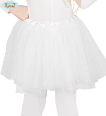 Kinder Halloween Mädchen Kostüm Tutu weiß Kinder Tutu Neu fg