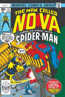 NOVA #12 COMIC BOOK COVER POSTER/PRINT 8 OPTIONS FREE SHIPPING E28