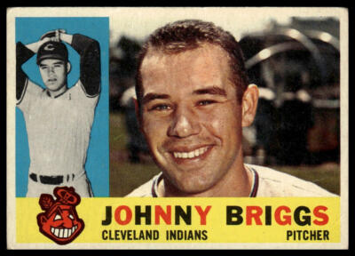 #ad #ad 1960 Topps #376b Johnny Briggs $1.99