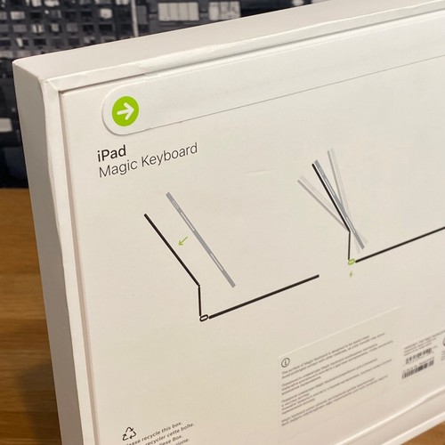 Apple Magic Keyboard iPad Pro 11" M4 Inglés Británico Blanco Sellado 100% Original - Imagen 12 de 20
