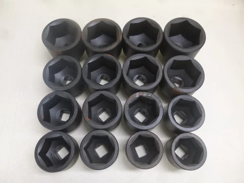 NEW Proto® Impact Socket Set: Drive Size 1", 16 Pieces, 2 1/16" to 3" Socket