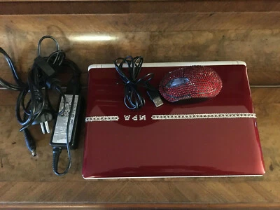 Laptop SAMSUNG N150 Plus,Notebook mit Swarovski Steine,Wenig benutzt,Top Zustand - Bild 1 von 4