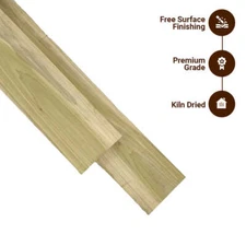 Premium Poplar 8/4 Lumber Board I Select & Better | 10 Board Feet | Rough Sawn