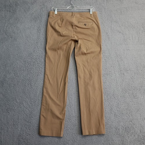 Lauren Ralph Lauren Adelle Pants Womens 4 Tan Chino Straight Leg Cotton 32x30 - Picture 7 of 10