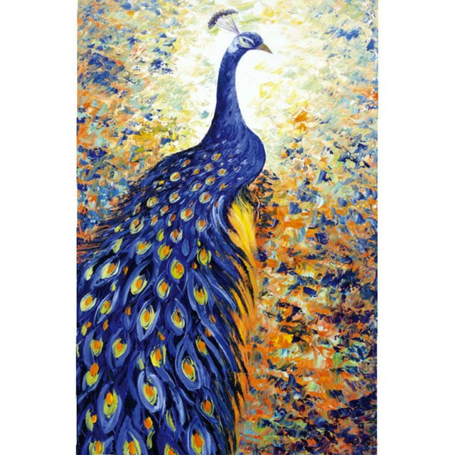1000 Pieces Jigsaw Puzzle Game Animal Peacock For Kids Adults Learning