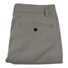 KIT AND ACE Mens Flat Front Pants Size 34 X 31 Performance Khakis Mint