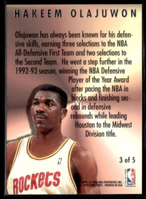 1993-94 Ultra #3 Hakeem Olajuwon NBA Award Winners HS | eBay