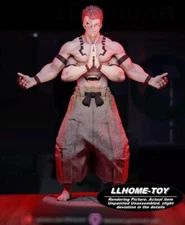 1/6 Sukuna 3D Print Garage Kit Figure Model Unpainted Unassembled GK