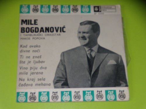 45 RPM EP - Mile Bogdanovic - Kod Ovako Divne Noci - Motorcyles 1960