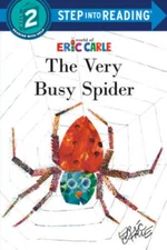 The Very Busy Spider (Step into Reading) - Paperback By Carle, Eric - VERY GOOD
