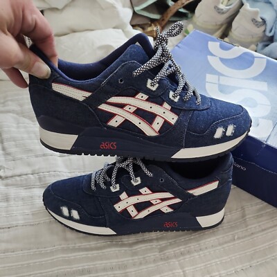 Size 10.5 - ASICS Ronnie Fieg x Gel Lyte 3 Selvedge Denim Size 10.5 - ASICS Ronnie Fieg x Gel Lyte 3 Selvedge Denim