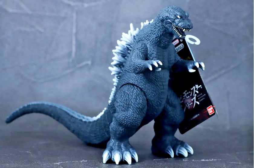 ゴジラ　バンダイ　ソフビ　ジャイアント BANDAI フィギュアGODZILLA Bandai Movie Monster Godzilla 2001 Figure JAPAN NEW | eBay