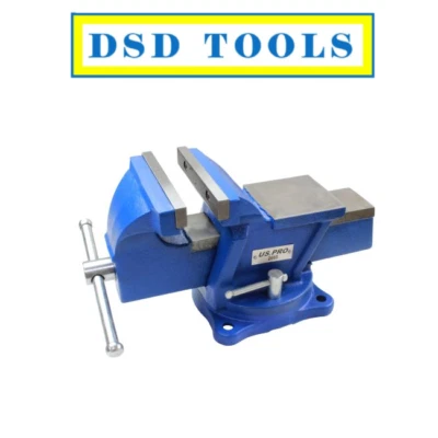 US PRO Tools 5” Heavy Duty Engineer Swivel Bench Vice Vise Clamp with Anvil 2665