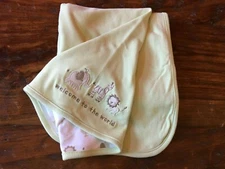 Janie and Jack Gymboree receiving blanket Tiger Love Snow Leopard Organic Monkey