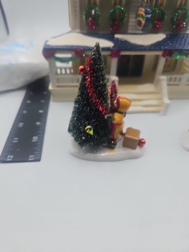 DEPT 56 Snow Village SNOWY PINES INN GESCHENKSET 54934 Weihnachten mit Box - Bild 11 von 24