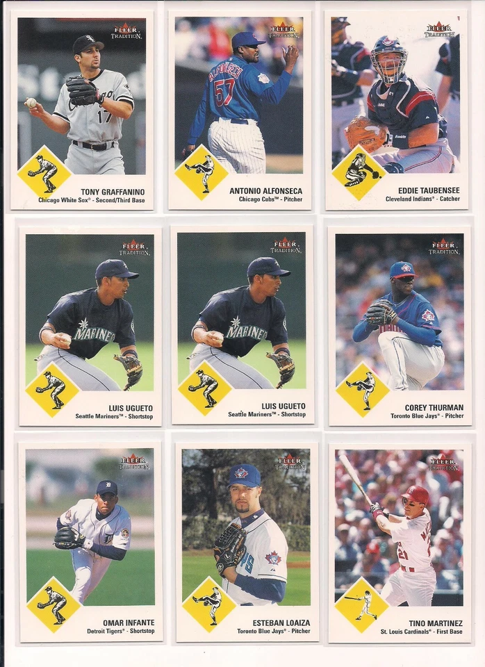 2003 Fleer Tradition Baseball Trading Cards Pick / Choose / #s 282 - 485 / mb1 - Image 3 of 4
