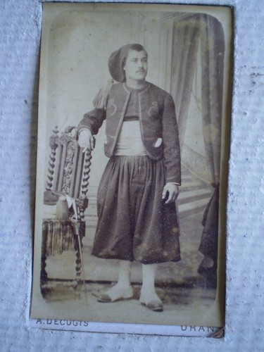 Lotto Di Foto Antica Zuavi Militaire Bambini Piccola Bambina Souvenir Famille - Picture 3 of 12