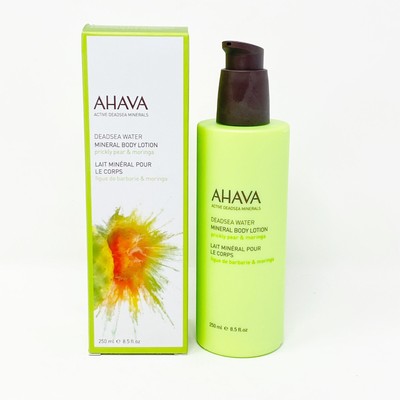 AHAVA DEAD SEA WATER MINERAL BODY LOTION PRICKLY PEAR & MORINGA 250ML 