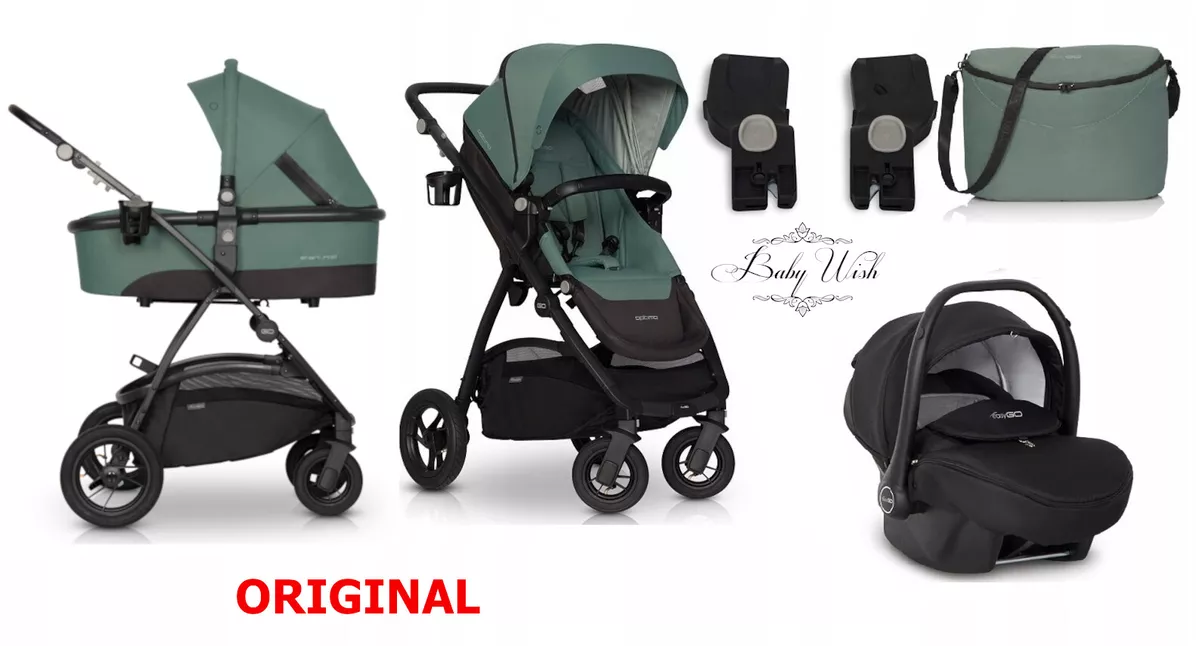 EasyGO Optimo Bébé 2in1, 3in1 Poussette/Poussette/Landau Jusqu'À