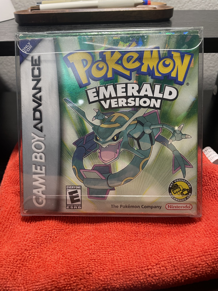 Pokemon Emerald Version Nintendo GBA CIB VERY MINTY (Authentic)