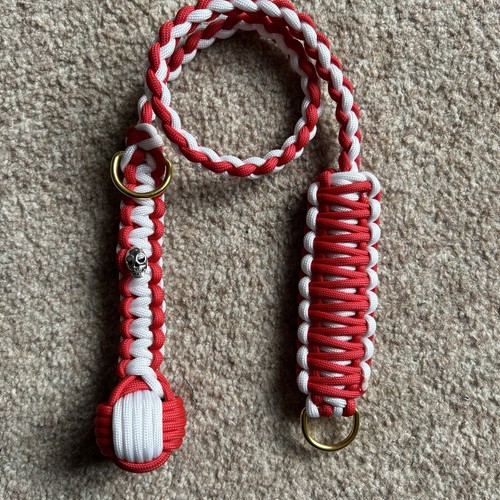 Cordón con llaves decorativas Paracord 24"" negro no muerto * preparador de supervivencia EDC * - Imagen 8 de 8