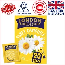 Organic Sweet Chamomile Tea with Manuka Honey - 120 Teabags, Caffeine Free 0.04 per strip