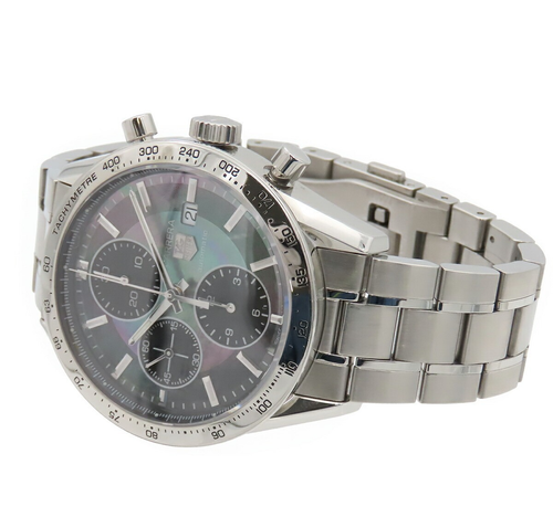 Tag Heuer Carrera Herren Automatik Uhr Kaliber 16 Chronograph CV201P.BA0794 - Bild 2 von 12