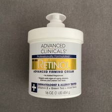 Advanced Clinicals, Retinol Advanced Firming cream, 454 g